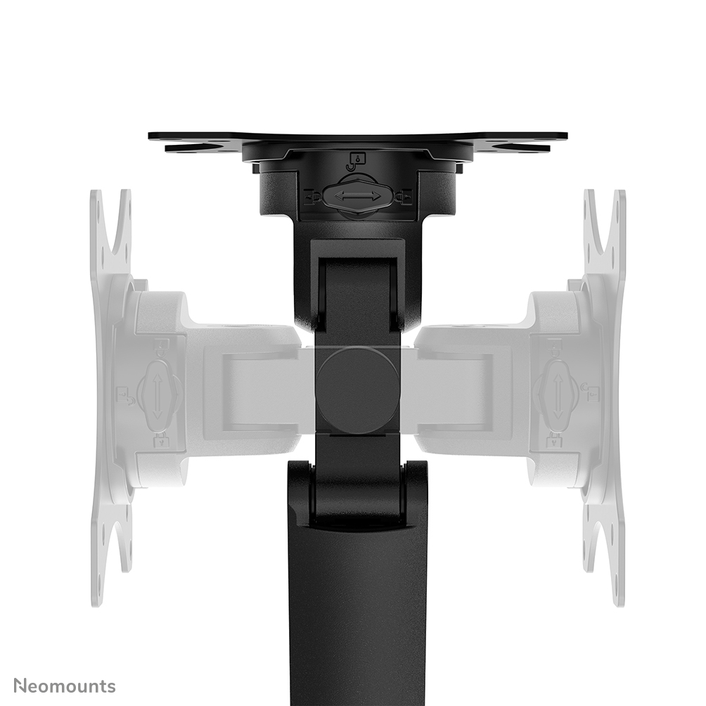 Neomounts DS70-250BL1 Support d'écran à fixer 17-35" - ressort à gaz - Topfix - arrêt 180°